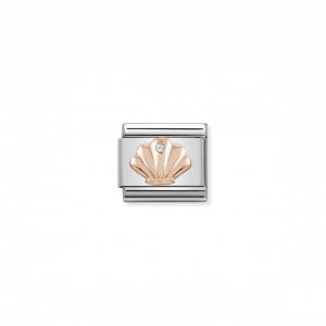 Nomination Classic Rose Gold Shell with Cubic Zirconia 430305_26