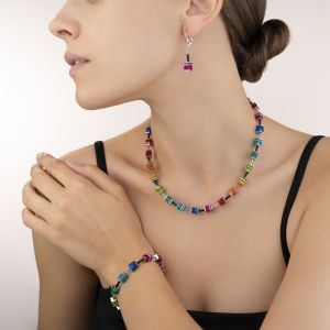 Coeur De Lion GEOCUBE Pierced Earrings - Multicolour 4409201500