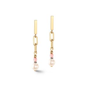 Coeur De Lion Classic Layer Earrings - Gold Multicolour 4515211500