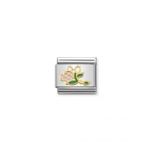 Nominations Composable Classic pink rose bouquet charm - 030285_36