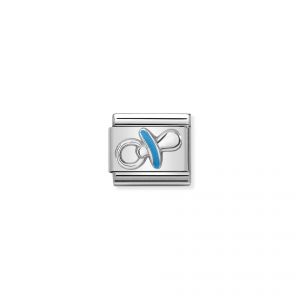 Nomination Composable Classic light blue pacifier charm - 330202_40