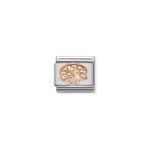 Nomination Composable Classic Link Tree of Life with stones charm - 430305_12