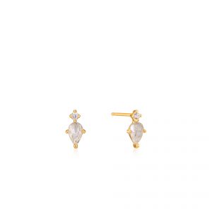 Ania Haie Gold Midnight Stud Earrings E026-02G