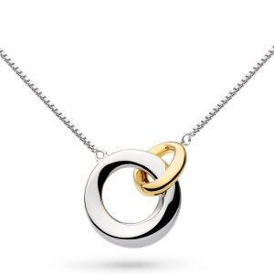 Kit Heath Bevel Cirque Link Gold Necklace