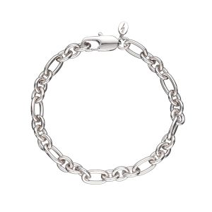 Scream Pretty Chunky Chain Bracelet with Lobster Clasp - Silver SPS-4