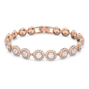 Swarovski Angelic Bracelet - White with Rose Gold Plating 5240513