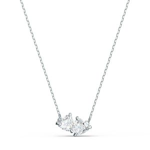 Swarovski Attract Soul Heart Necklace - Rhodium Plating - 5517117