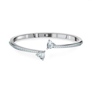 Swarovski Attract Soul Bangle Open - Rhodium Plated 5535354 5518814 5535289