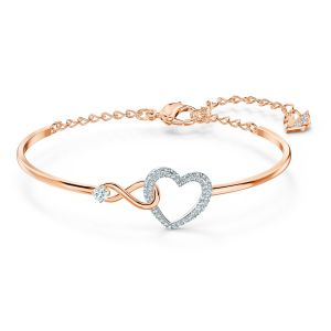 Swarovski Infinity Heart Bangle 5518869