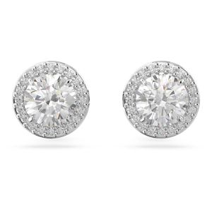 Swarovski Constella Stud Earrings - White with Rhodium Plating 5636269