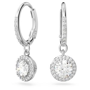 Swarovski Constella Drop Earrings - White with Rhodium Plating 5636270