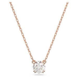 Swarovski Constella Pendant - White with Rose Gold Plating