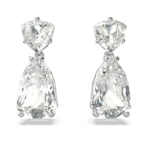 Swarovski Mesmera Drop Earrings - White with Rhodium Plating 5661683