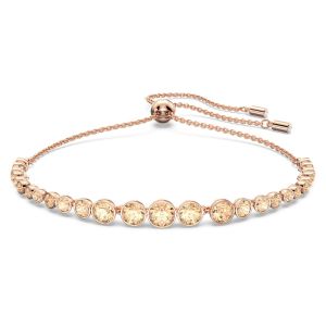 Swarovski Emily Gradient Bracelet - Pink with Rose Gold Tone Plating 5663393