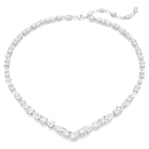 Swarovski Mesmera Necklace - White with Rhodium Plating 5665242
