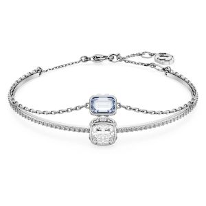 Swarovski Stilla Bangle - Blue with Rhodium Plating 5668244