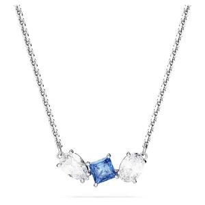 Swarovski Mesmera Pendant Mixed Cuts - Blue with Rhodium Plating 5668276