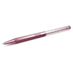 Swarovski Crystalline Octagon Shape Ballpoint Pen - Pink Lacquered
