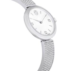 Swarovski Illumina Watch Metal Bracelet - Silver Tone Stainless Steel 5671205