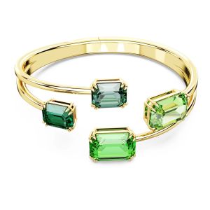 Swarovski Millenia Bangle - Green with Gold Tone Plating  5671246
