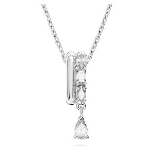 Swarovski Dextera Pendant - White with Rhodium Plating 5671819