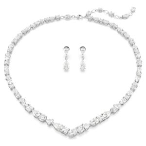 Swarovski Mesmera V Set - White with Rhodium Plating 5674306