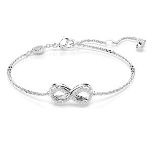 Swarovski Hyperbola Infinity Bracelet - White with Rhodium Plating 5679664