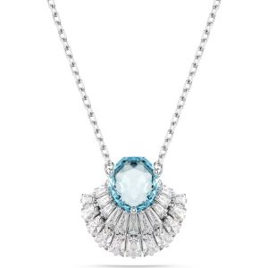 Swarovski Idyllia Shell Pendant - Blue with Rhodium Plating 5689195