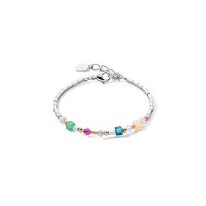 Coeur De Lion Brilliant Square Precious Bracelet - Multicolour Vintage - 6007301544