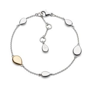 Kit Heath Coast Pebble Golden Station Bracelet 70186GRP