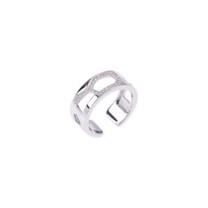 Les Georgettes Girafe 8 mm Silver Finish Ring 70321261608052