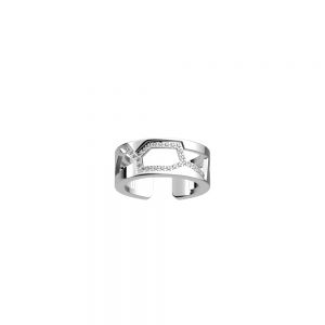 Les Georgettes Girafe 8 mm Silver Finish Ring 70321261608052