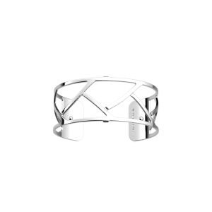 Les Georgettes Tresse 25mm Bracelet - Silver Finish