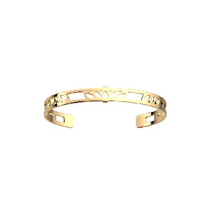Les Georgettes Lotus Bracelet 8 mm - Gold finish 