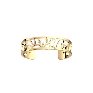 Les Georgettes Arbre De Vie 14mm Gold Finish CZ Bangle - 70373820108000