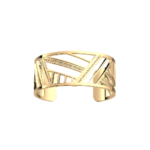 Les Georgettes Ruban Bracelet 25 mm - Gold finish 