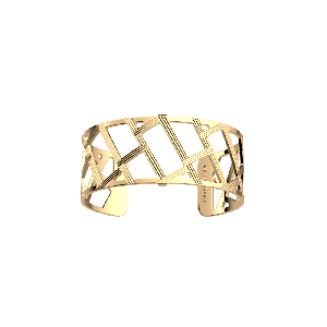 Les Georgettes Illusion Bracelet 25 mm - Gold finish 