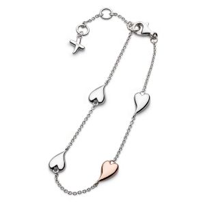 Kit Heath Desire Kiss Blush Heart Station Bracelet KH70501RRP