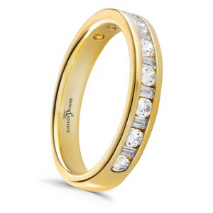 Brown & Newirth 'Magic' Half Eternity Ring