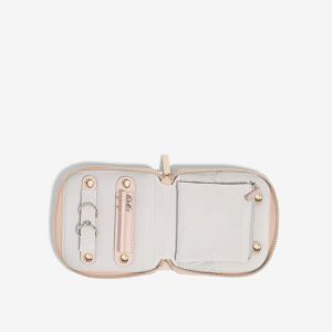 Stackers Blush Pink and Gold Compact Jewellery Roll - 75759