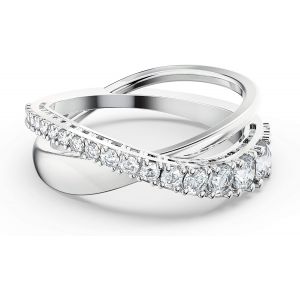 Swarovski Twist Ring - Rhodium Plating - 5572718 5572724