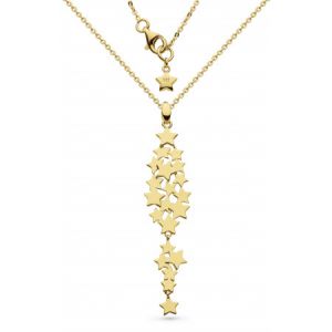 Kit Heath Stargazer Galaxy Gold Plate Necklace 90213GD027