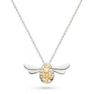 Kit Heath Blossom Flyte Midi Honey Bee Necklace 90338GRP