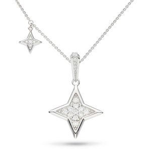 Kit Heath Revival Astoria Starburst Pavé Grand Star Necklace 90412CZ