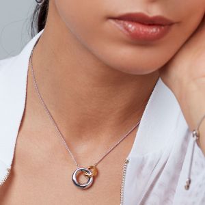 Kit Heath Bevel Cirque Link Gold Necklace 9167GRP