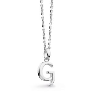 Kit Heath Signature Skript Capital G Initial Necklace