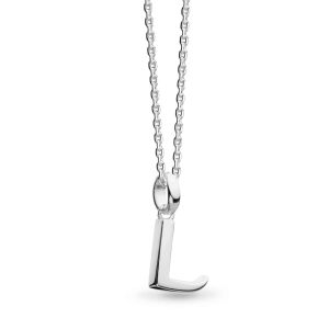 Kit Heath Signature Skript Capital L Initial Necklace