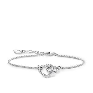 Thomas Sabo 'Together Heart Small' Bracelet, Silver