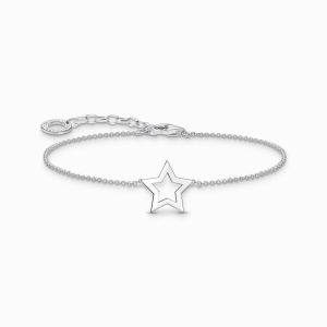 Thomas Sabo Open Star Bracelet - A2162-001-21-L19