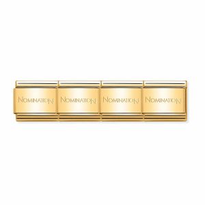 Nomination Classic Gold Stainless Steel Starter Bracelet